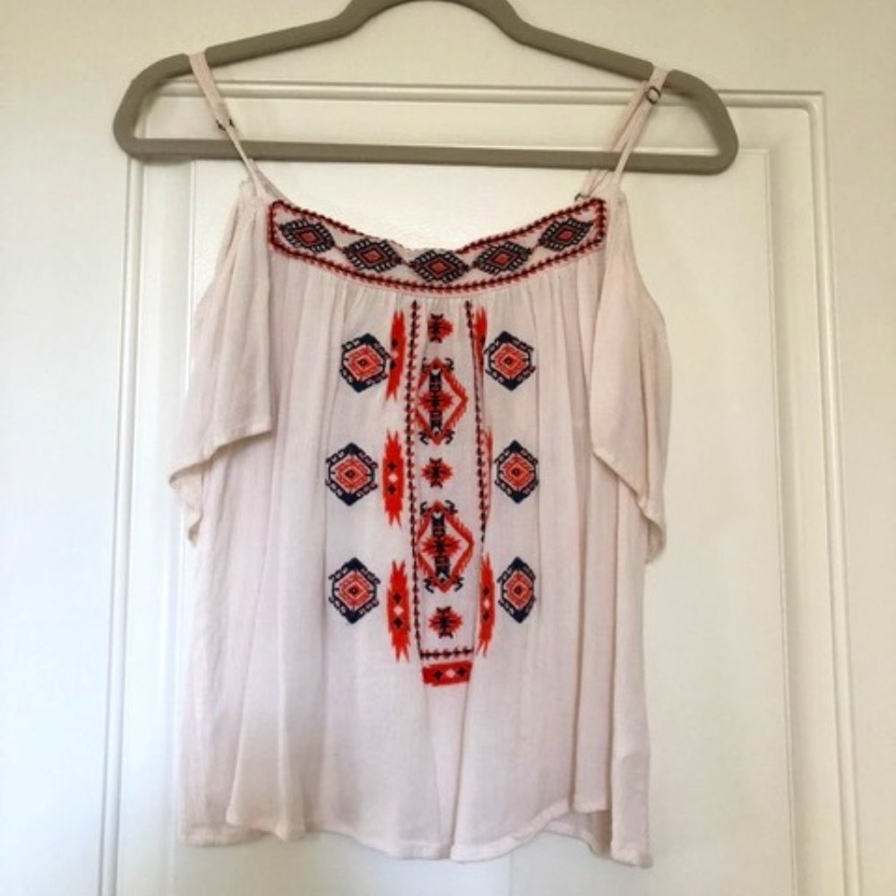 Boho Off the Shoulder Top, Medium